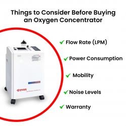 Things to Consider Before Buying an Oxygen Concentrator