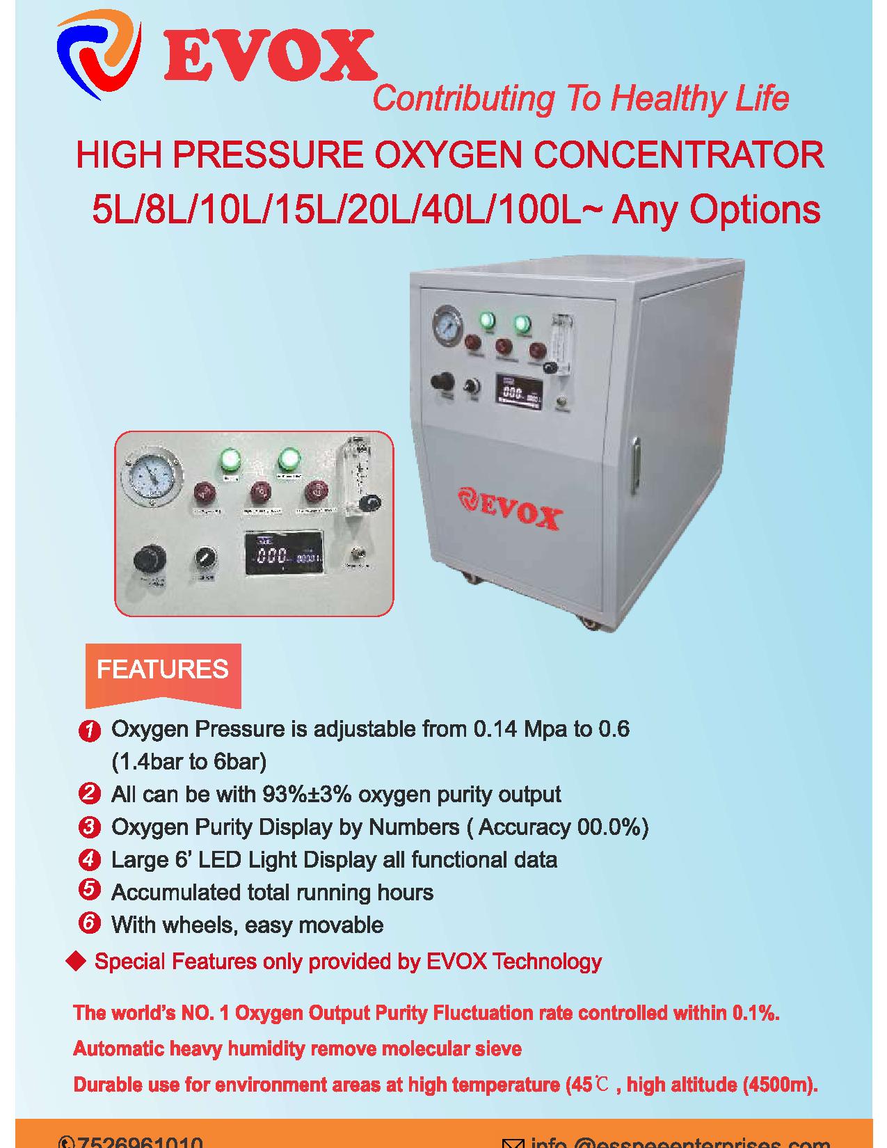 Oxygen Concentrator 10 LPM